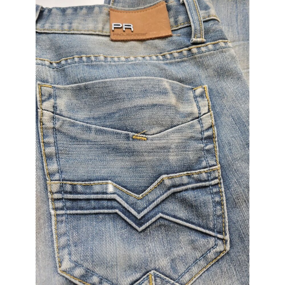 Pro JekRaw Medium Wash Regular Fit Jeans Size 38 Everyday Wear Casual Timeless - Picture 10 of 10